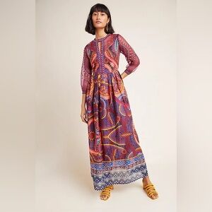 Anthropologie+ Maren Dress with embroidery